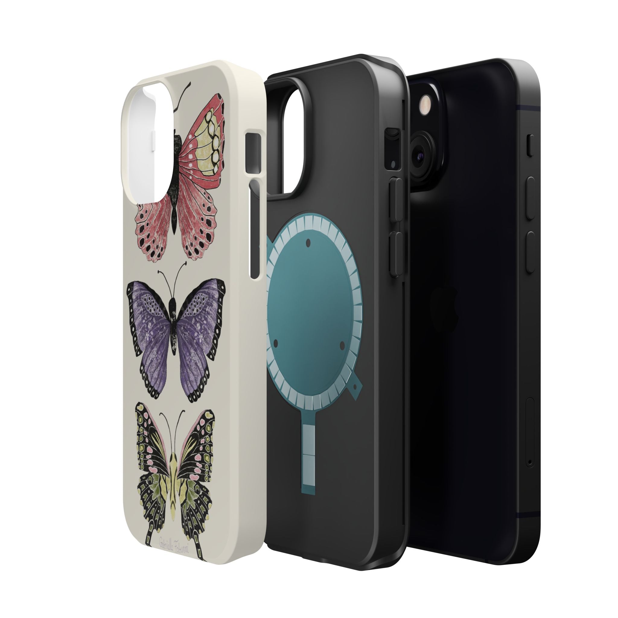 Butterfly Magnetic Impact-Resistant Phone Case
