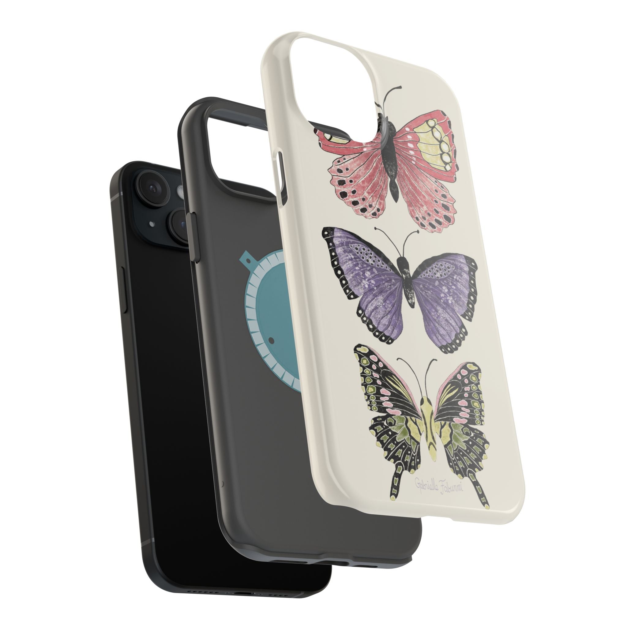 Butterfly Magnetic Impact-Resistant Phone Case