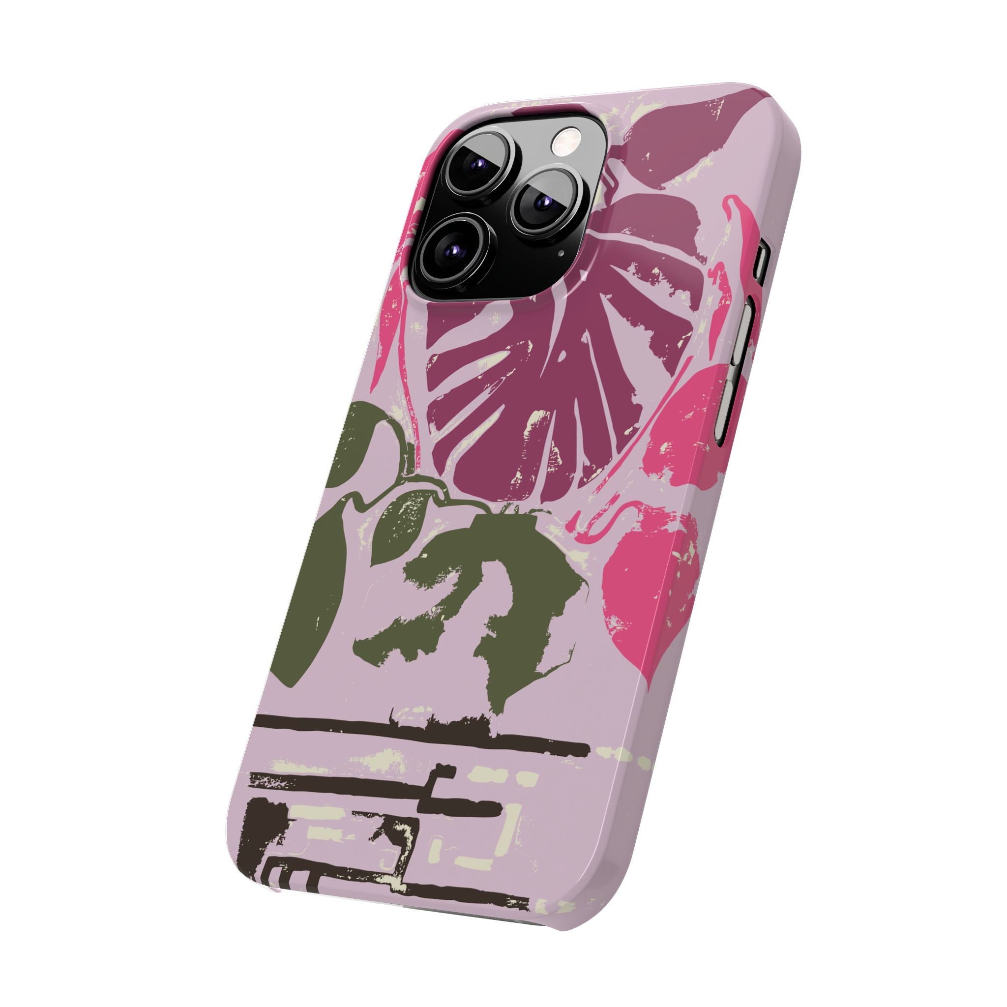 Monstera | Slim Phone Case