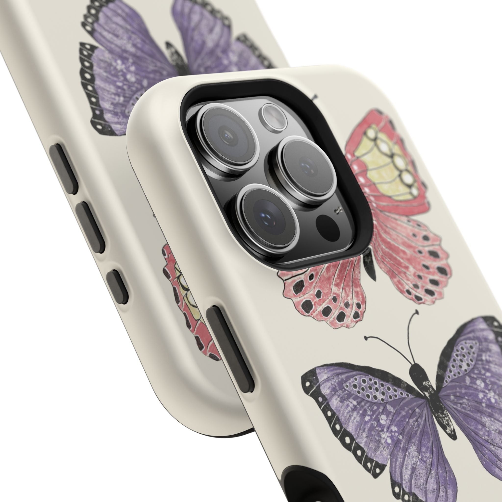 Butterfly Magnetic Impact-Resistant Phone Case
