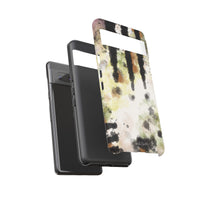 Abstract Camouflage Tough Phone Case — Watercolor Drip Design