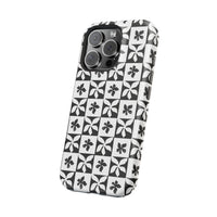 Stylish Impact-Resistant Phone Cases with Floral Design