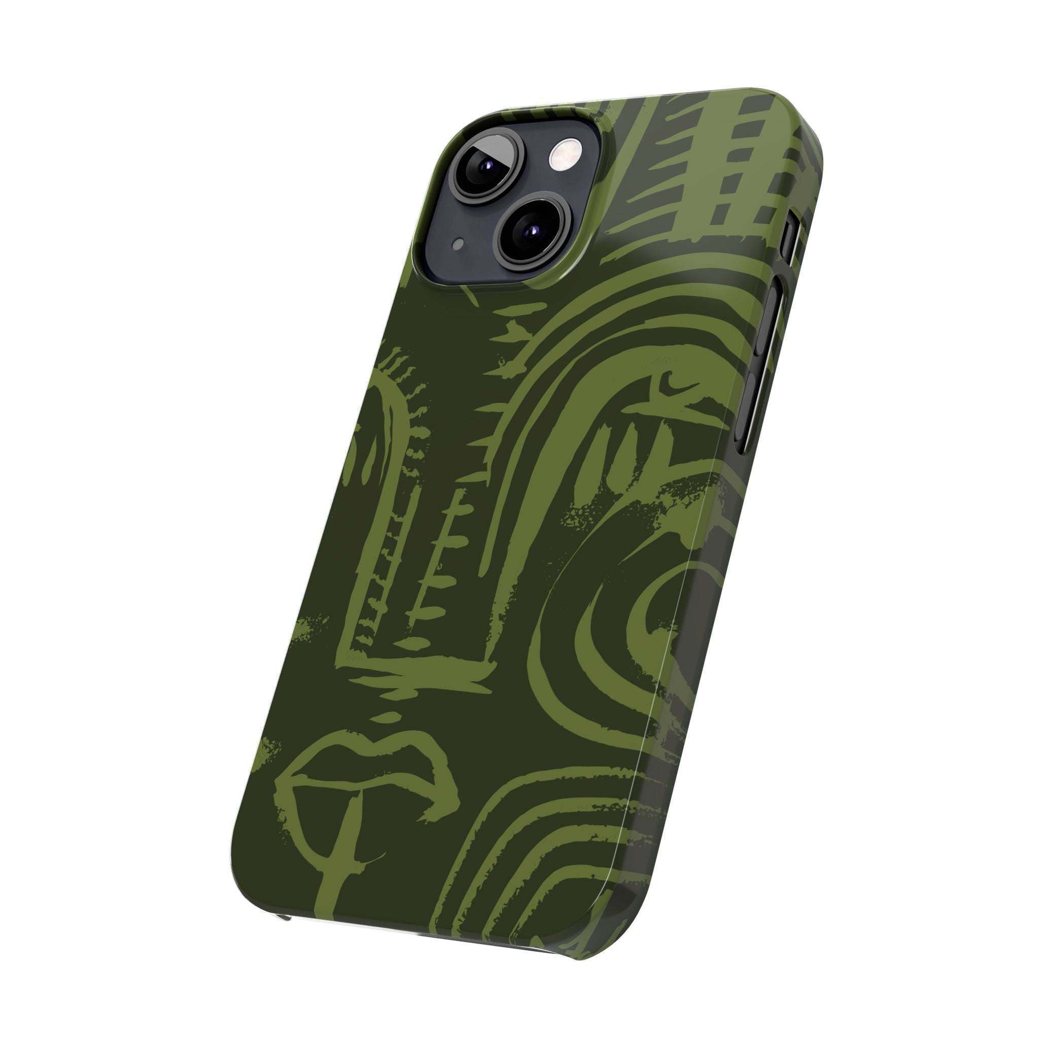Totem artwork Slim Phone Case | Gabrielle Fabunmi series