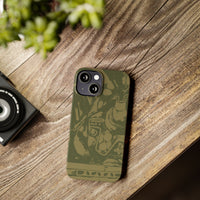 Monstera Pot | Slim Phone Case