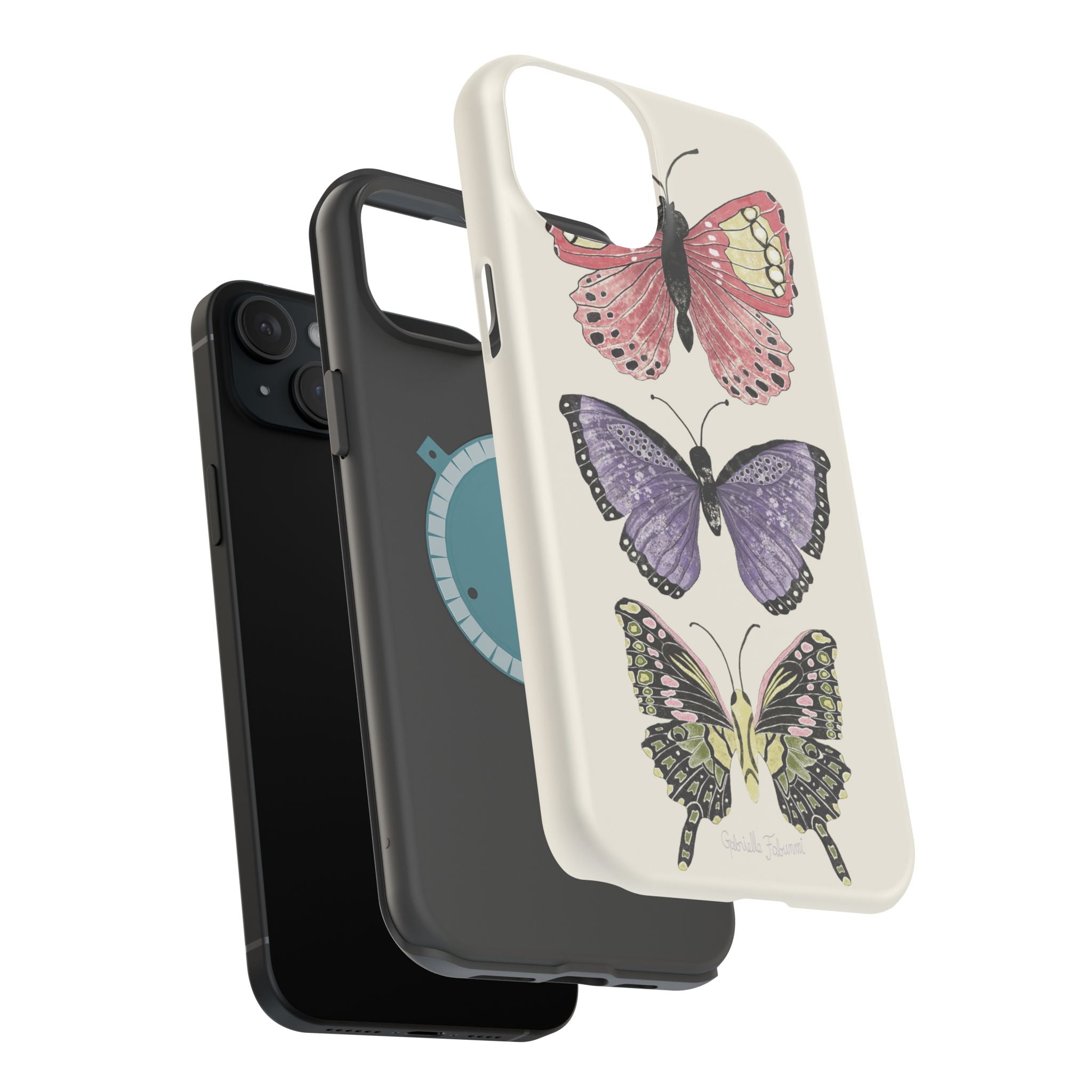Butterfly Magnetic Impact-Resistant Phone Case
