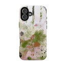 Abstract Floral Impact-Resistant Phone Case