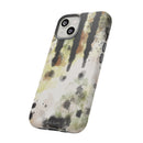 Abstract Camouflage Tough Phone Case — Watercolor Drip Design