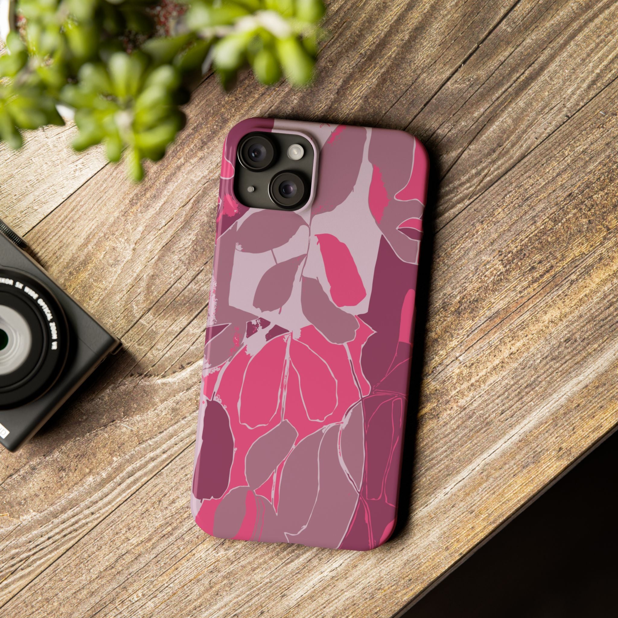 Leafy Twins | Slim Phone Case