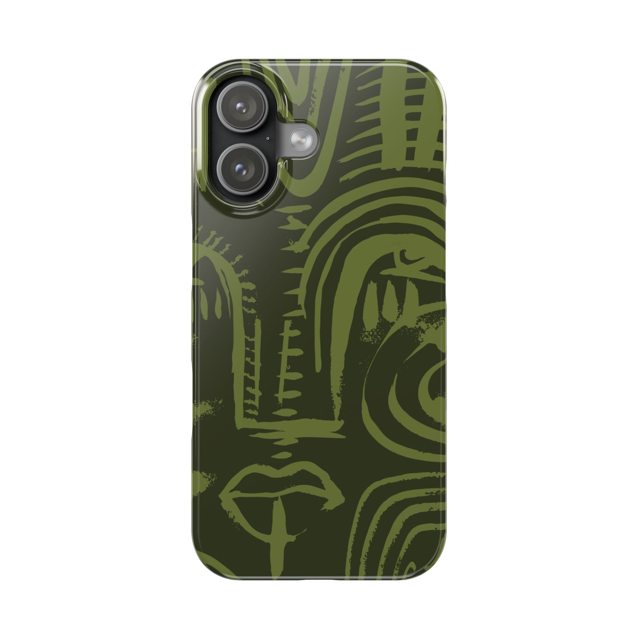 Totem artwork Slim Phone Case | Gabrielle Fabunmi series