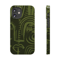 Totem artwork Slim Phone Case | Gabrielle Fabunmi series