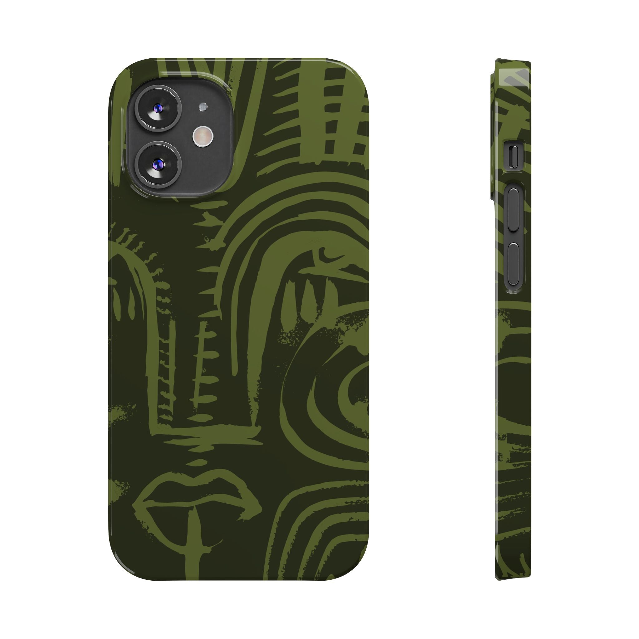 Totem artwork Slim Phone Case | Gabrielle Fabunmi series