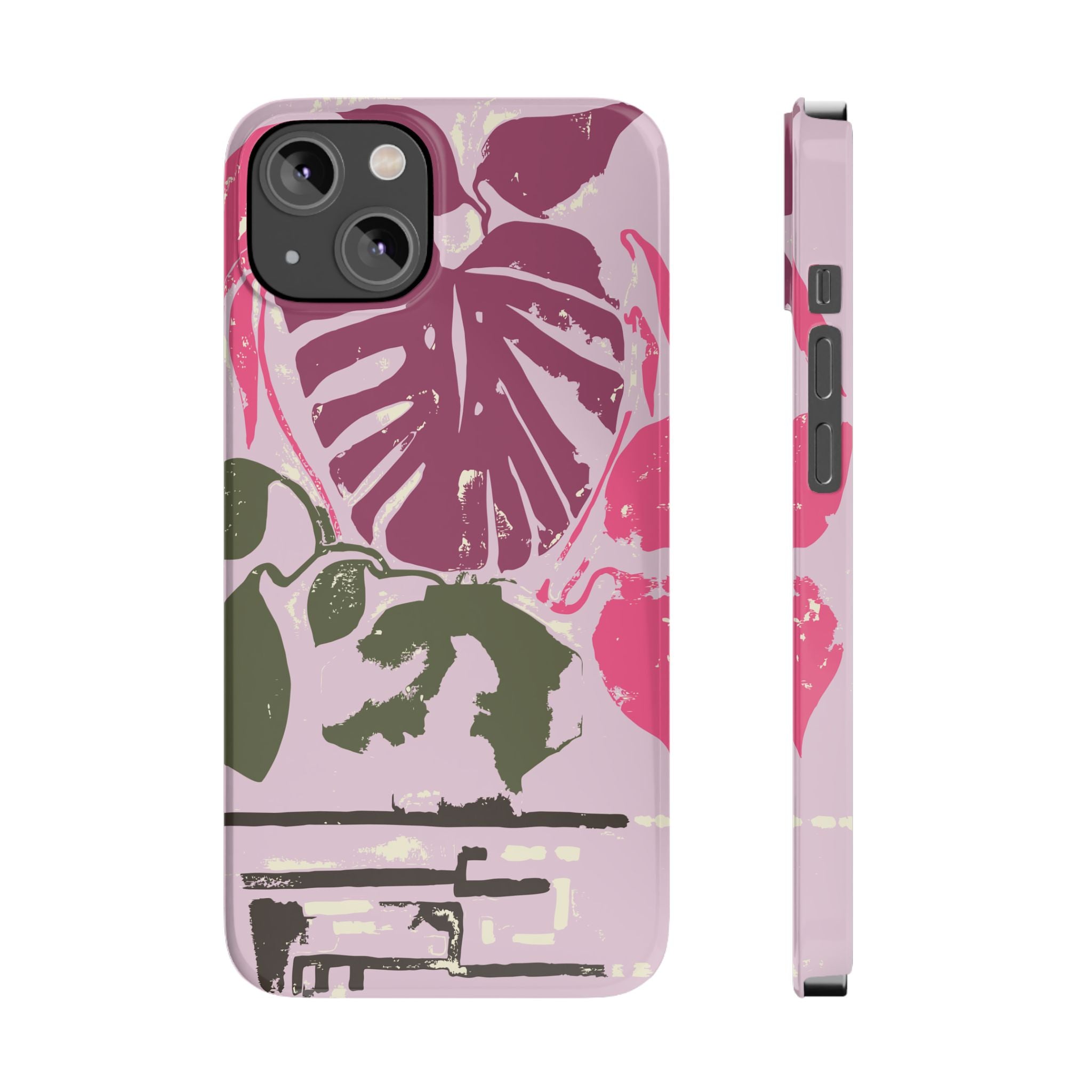 Monstera | Slim Phone Case