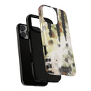 Abstract Camouflage Tough Phone Case — Watercolor Drip Design