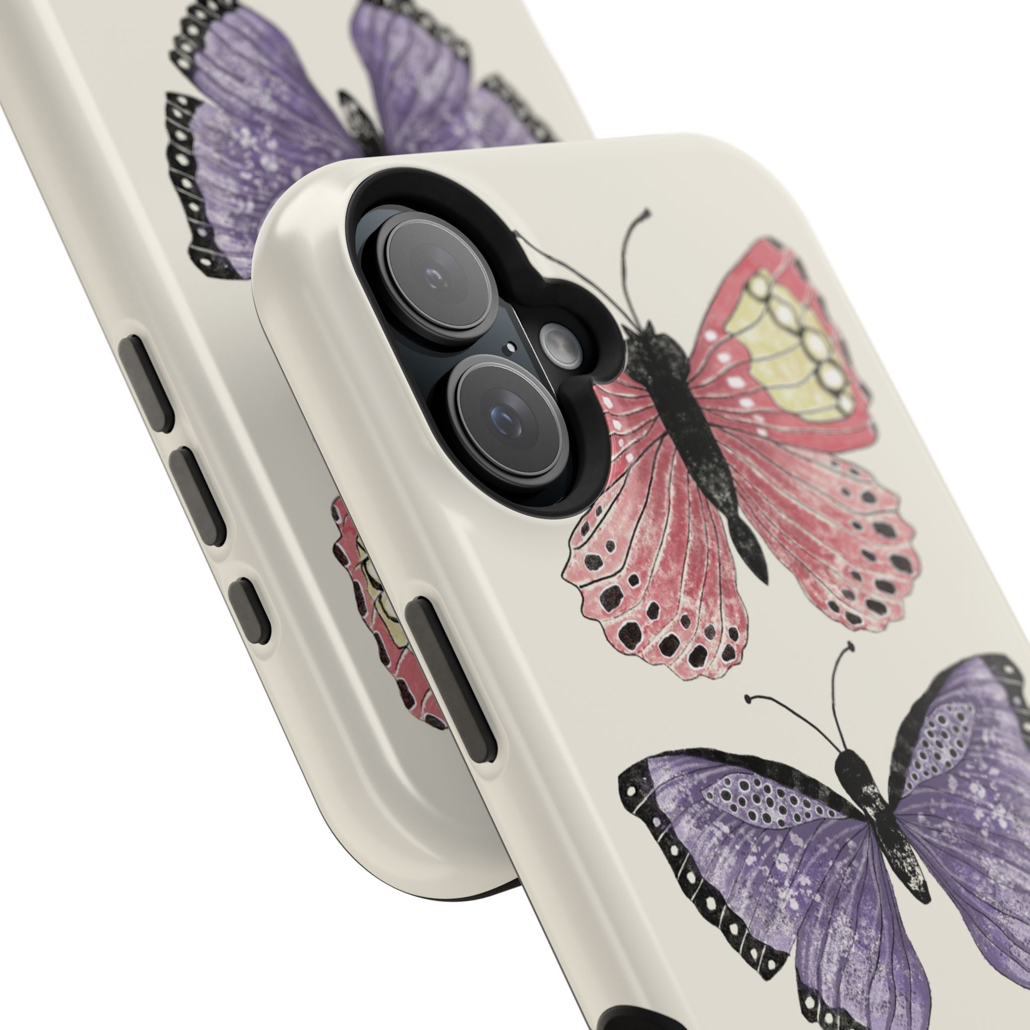 Butterfly Magnetic Impact-Resistant Phone Case