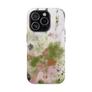 Abstract Floral Impact-Resistant Phone Case