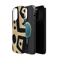Trendy Magnetic Impact-Resistant Phone Case - Abstract Design