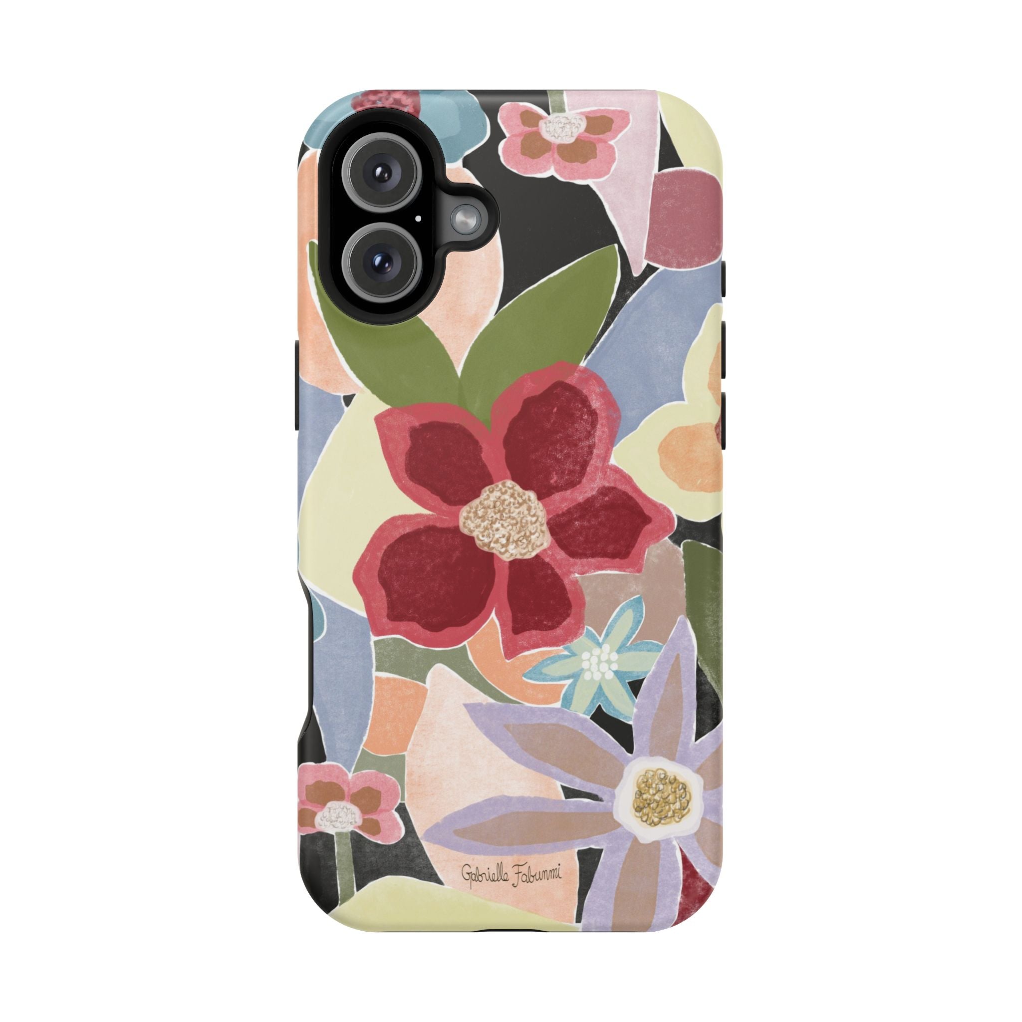 Floral Collage Magnetic Impact-Resistant Phone Case