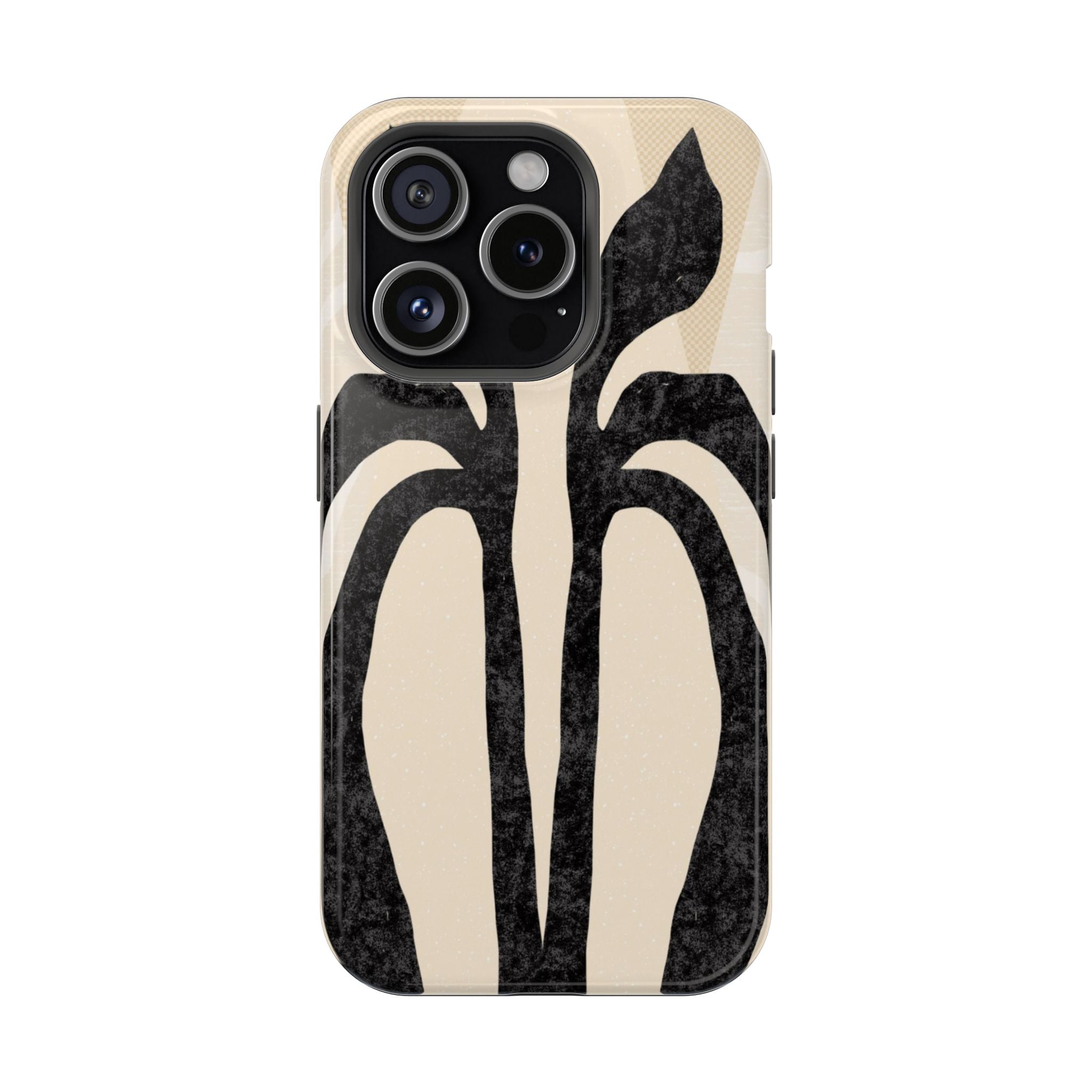 Stylish Impact-Resistant Phone Cases with Unique Floral Design