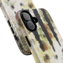 Abstract Camouflage Tough Phone Case — Watercolor Drip Design