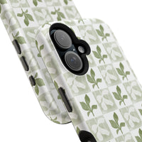Botanical Impact-Resistant Phone Case - Eco-Friendly Design