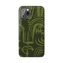 Totem artwork Slim Phone Case | Gabrielle Fabunmi series