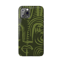 Totem artwork Slim Phone Case | Gabrielle Fabunmi series