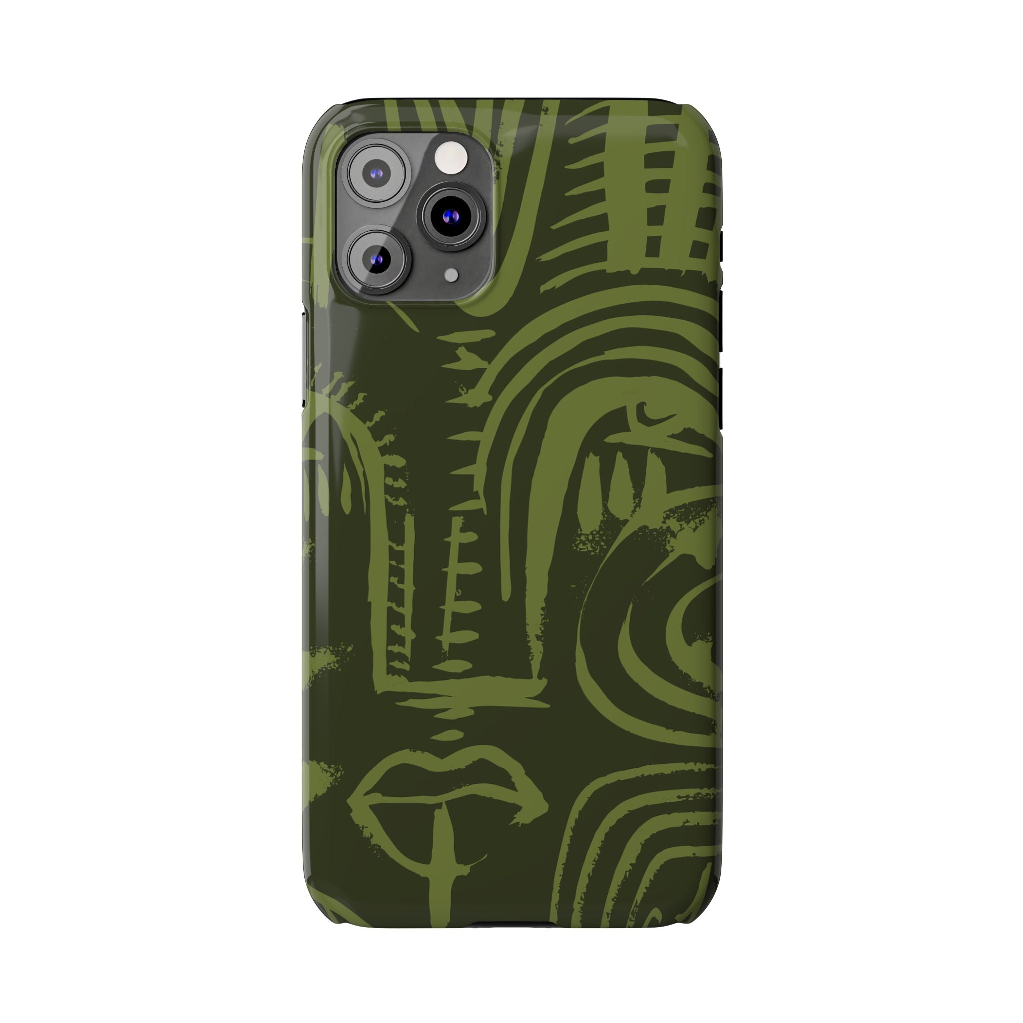 Totem artwork Slim Phone Case | Gabrielle Fabunmi series