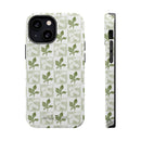 Botanical Impact-Resistant Phone Case - Eco-Friendly Design