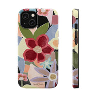 Floral Collage Magnetic Impact-Resistant Phone Case