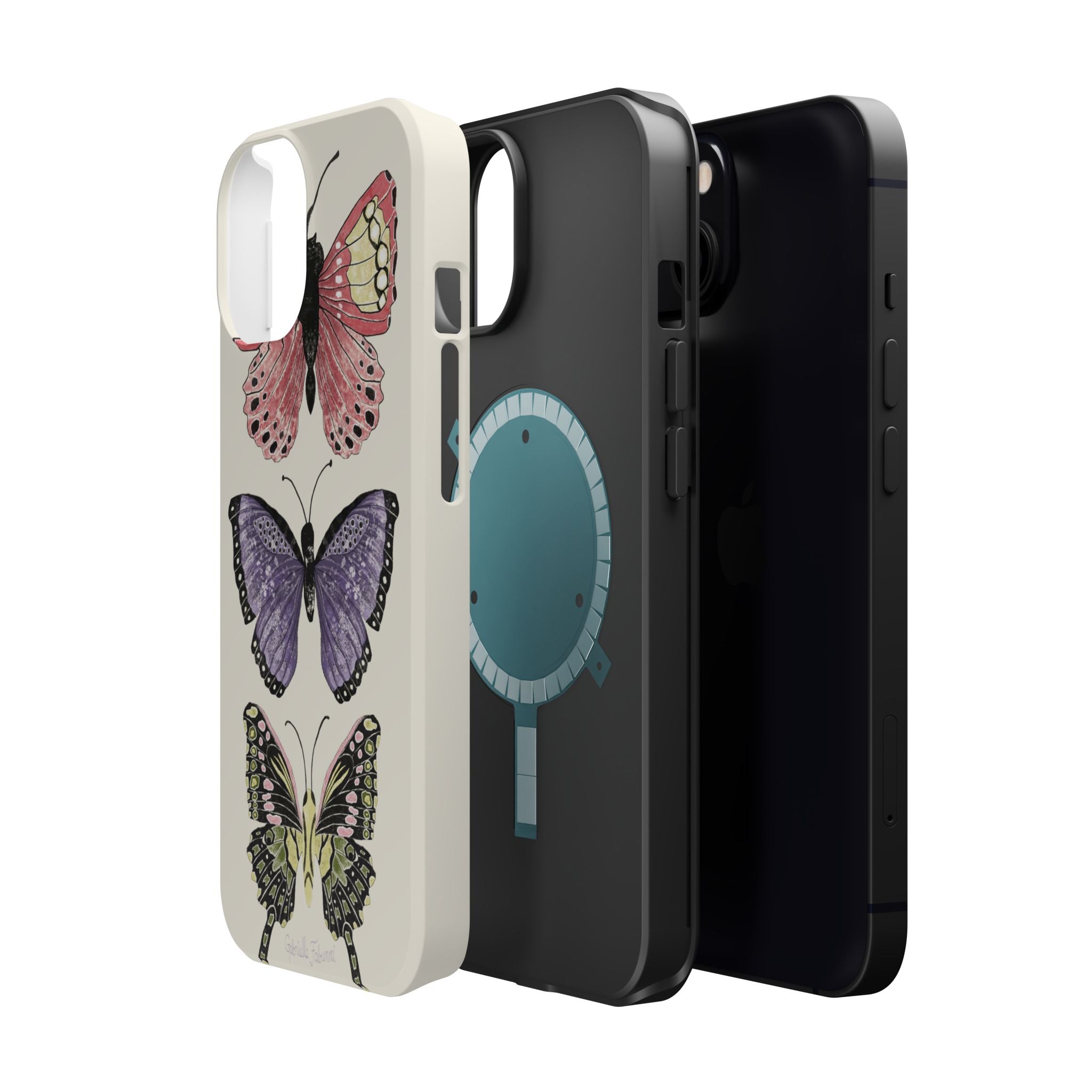Butterfly Magnetic Impact-Resistant Phone Case