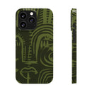 Totem artwork Slim Phone Case | Gabrielle Fabunmi series