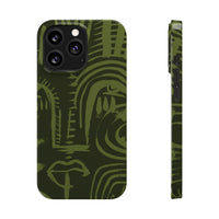 Totem artwork Slim Phone Case | Gabrielle Fabunmi series