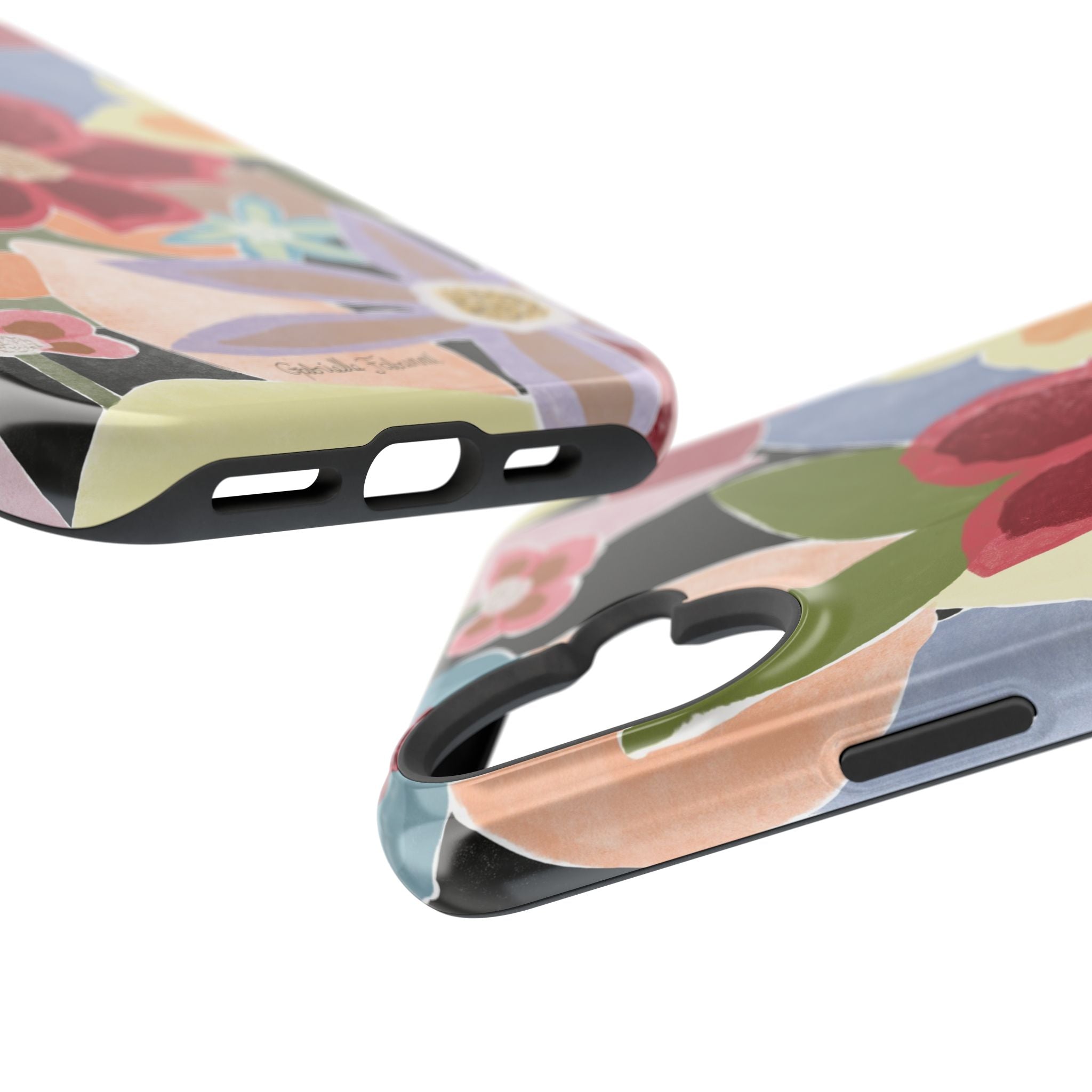 Floral Collage Magnetic Impact-Resistant Phone Case