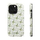 Botanical Impact-Resistant Phone Case - Eco-Friendly Design