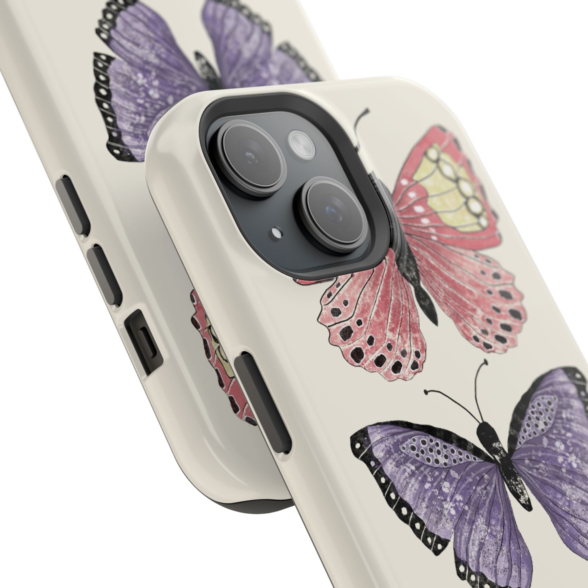Butterfly Magnetic Impact-Resistant Phone Case