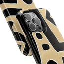 Trendy Magnetic Impact-Resistant Phone Case - Abstract Design