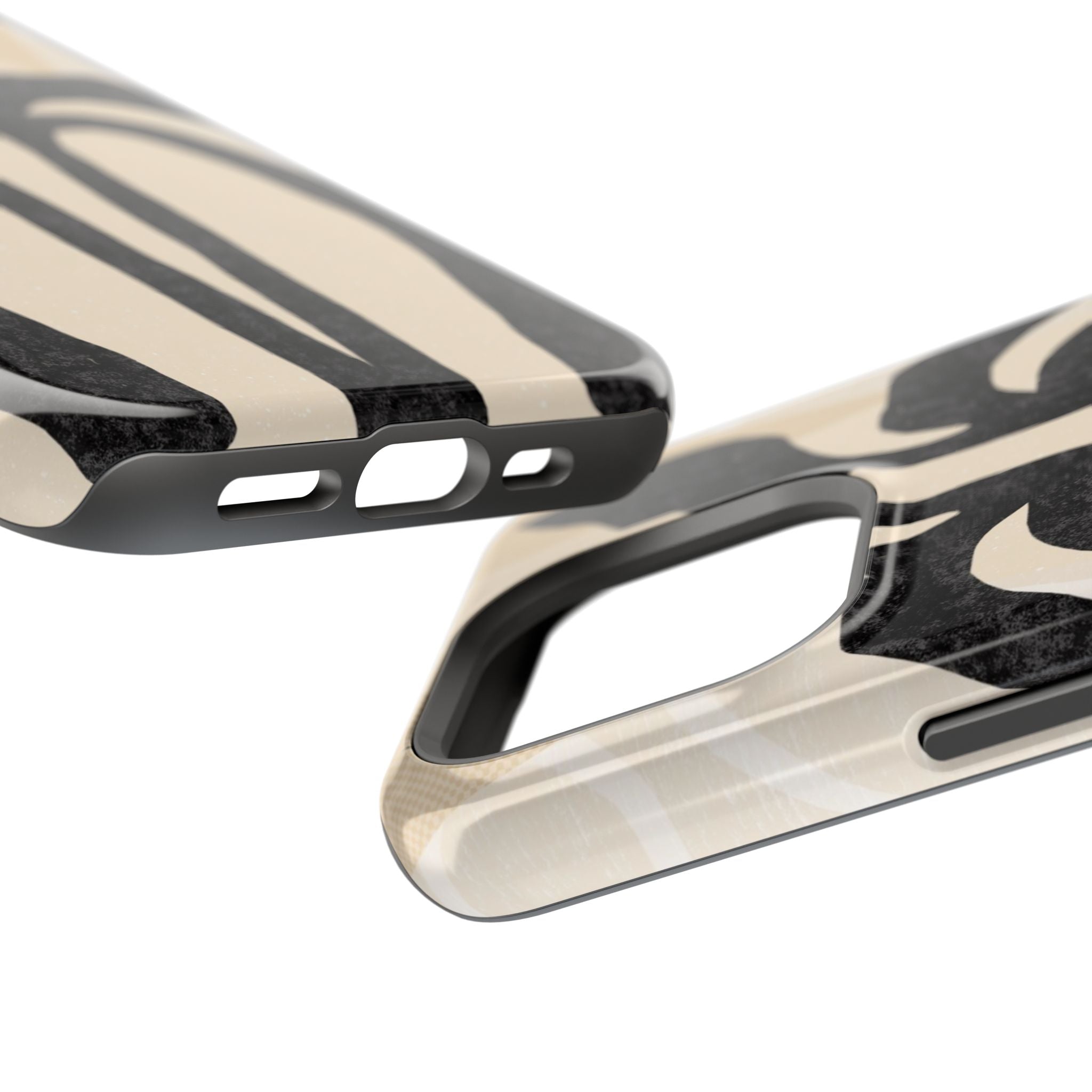 Stylish Impact-Resistant Phone Cases with Unique Floral Design