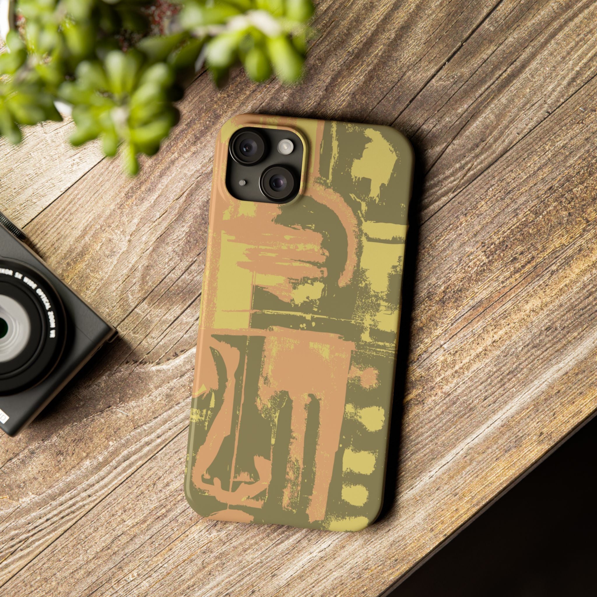 Abstracted Earth | Slim Phone Case