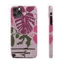 Monstera | Slim Phone Case