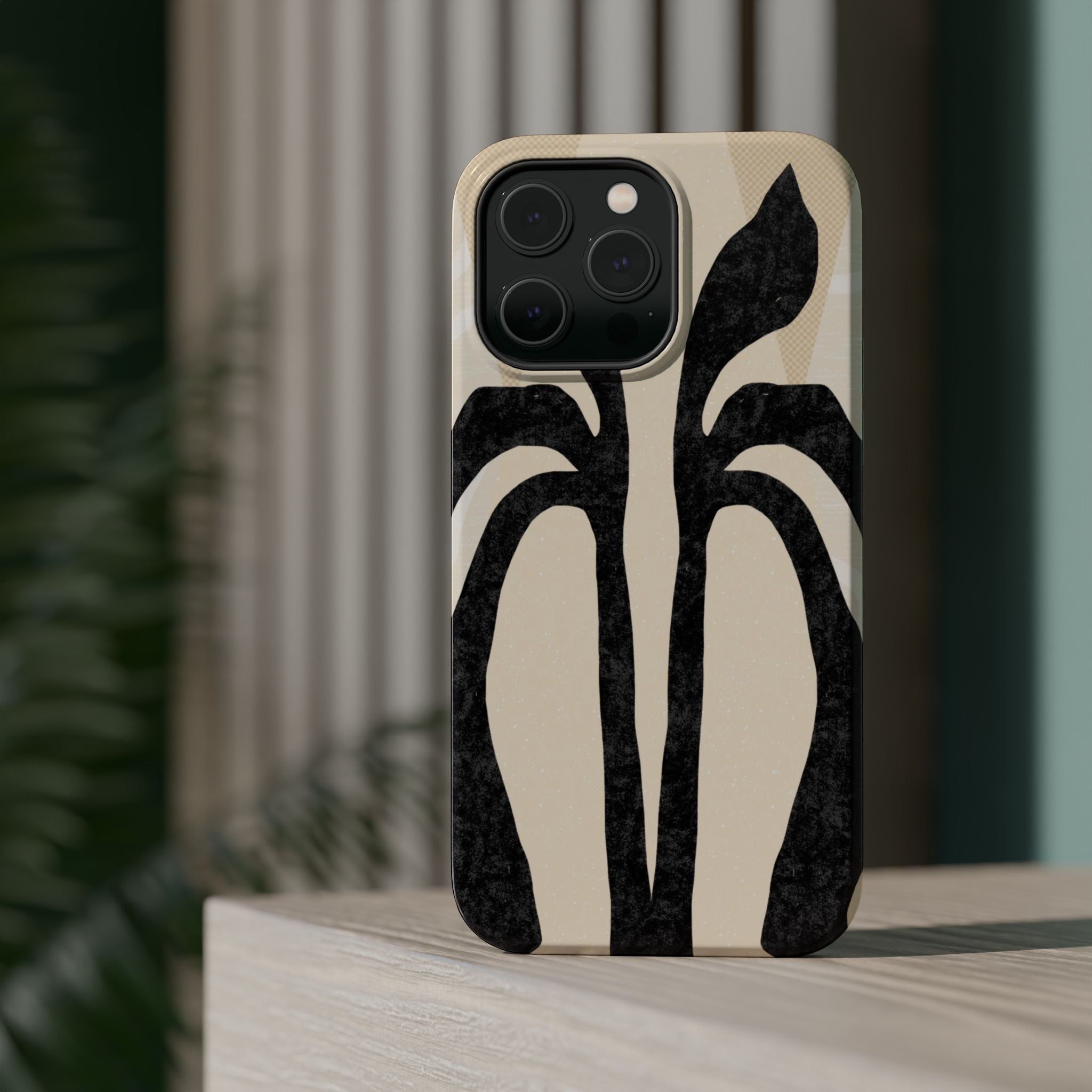 Stylish Impact-Resistant Phone Cases with Unique Floral Design