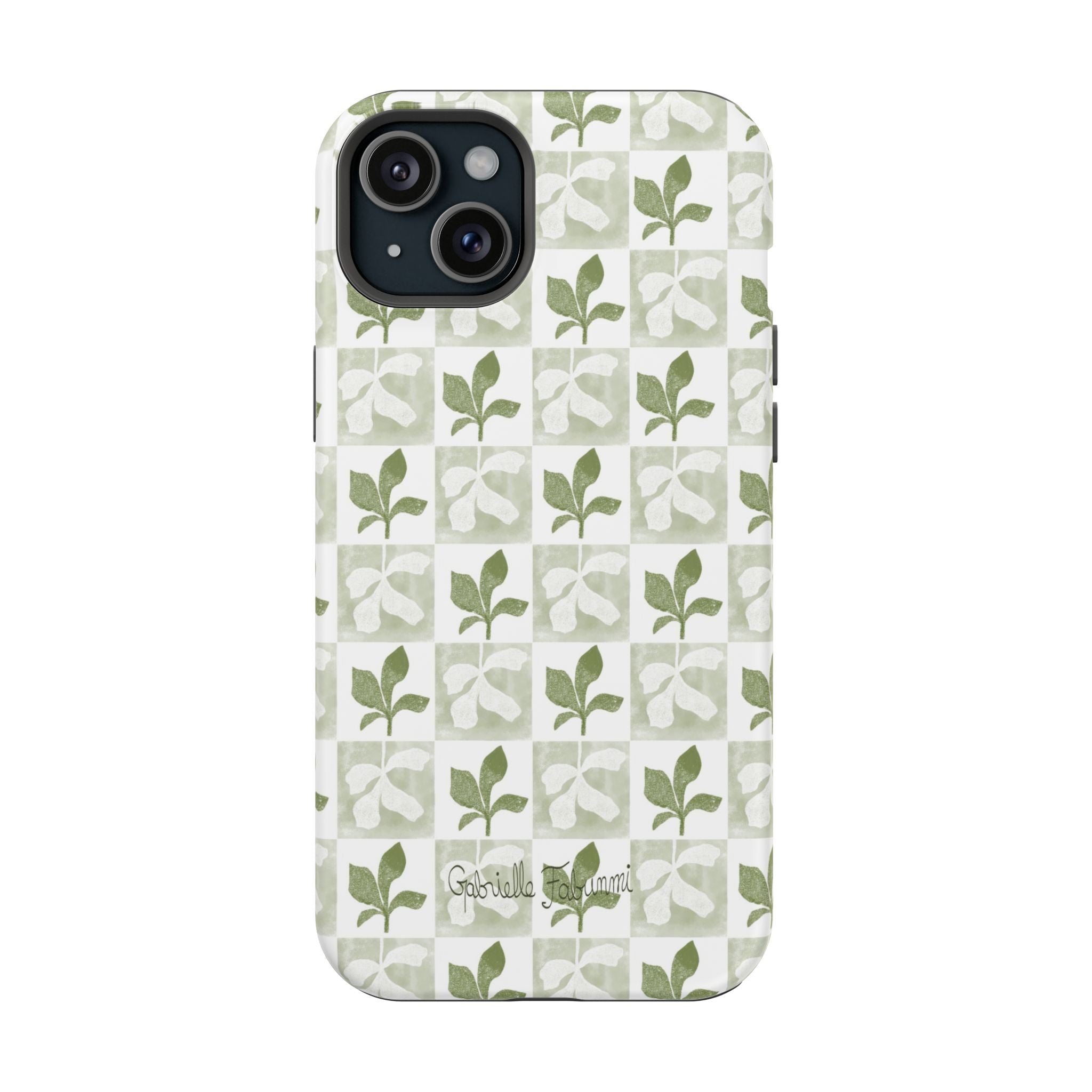 Botanical Impact-Resistant Phone Case - Eco-Friendly Design