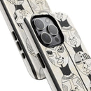 Artistic Tough Magnetic Phone Case with Unique Afrocentric Design