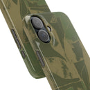 Green Color Block | Slim Phone Case