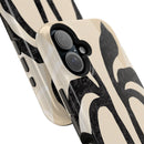 Stylish Impact-Resistant Phone Cases with Unique Floral Design