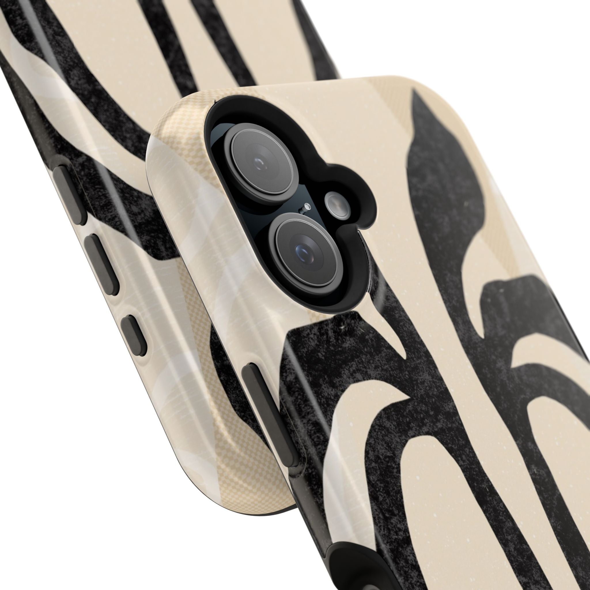 Stylish Impact-Resistant Phone Cases with Unique Floral Design