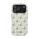 Botanical Impact-Resistant Phone Case - Eco-Friendly Design