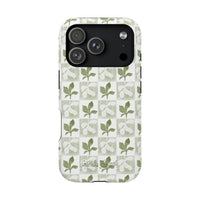 Botanical Impact-Resistant Phone Case - Eco-Friendly Design