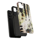 Abstract Camouflage Tough Phone Case — Watercolor Drip Design