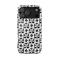 Stylish Impact-Resistant Phone Cases with Floral Design
