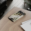 Abstract Camouflage Tough Phone Case — Watercolor Drip Design